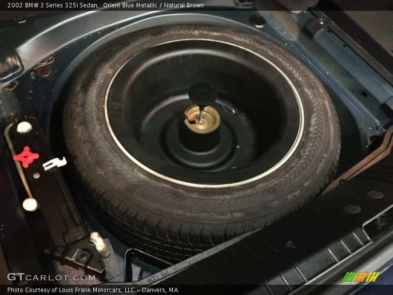 Orient Blue Metallic / Natural Brown 2002 BMW 3 Series 325i Sedan
