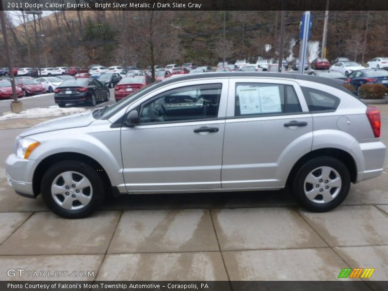 Bright Silver Metallic / Dark Slate Gray 2011 Dodge Caliber Express