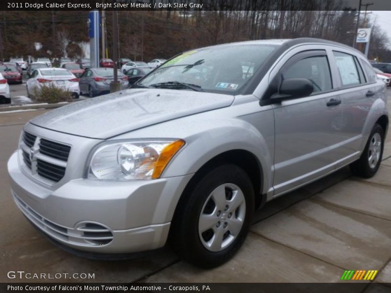 Bright Silver Metallic / Dark Slate Gray 2011 Dodge Caliber Express