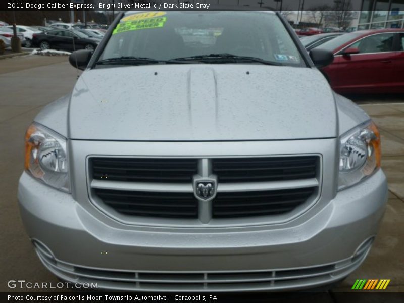 Bright Silver Metallic / Dark Slate Gray 2011 Dodge Caliber Express