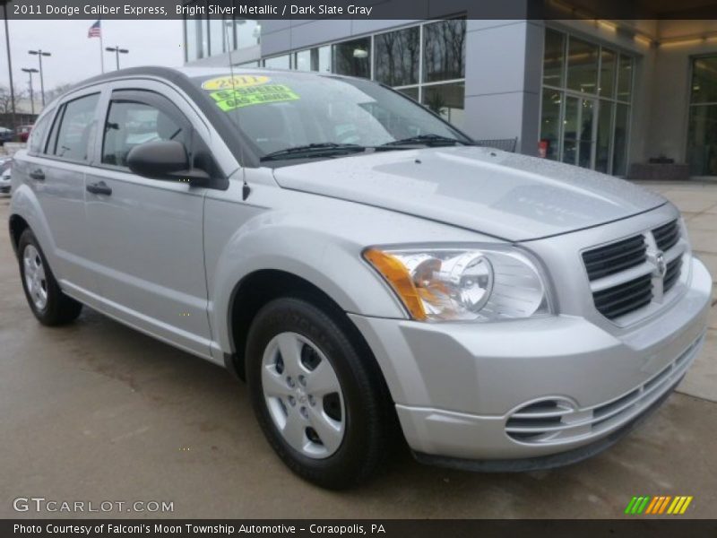 Bright Silver Metallic / Dark Slate Gray 2011 Dodge Caliber Express