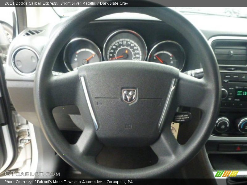Bright Silver Metallic / Dark Slate Gray 2011 Dodge Caliber Express