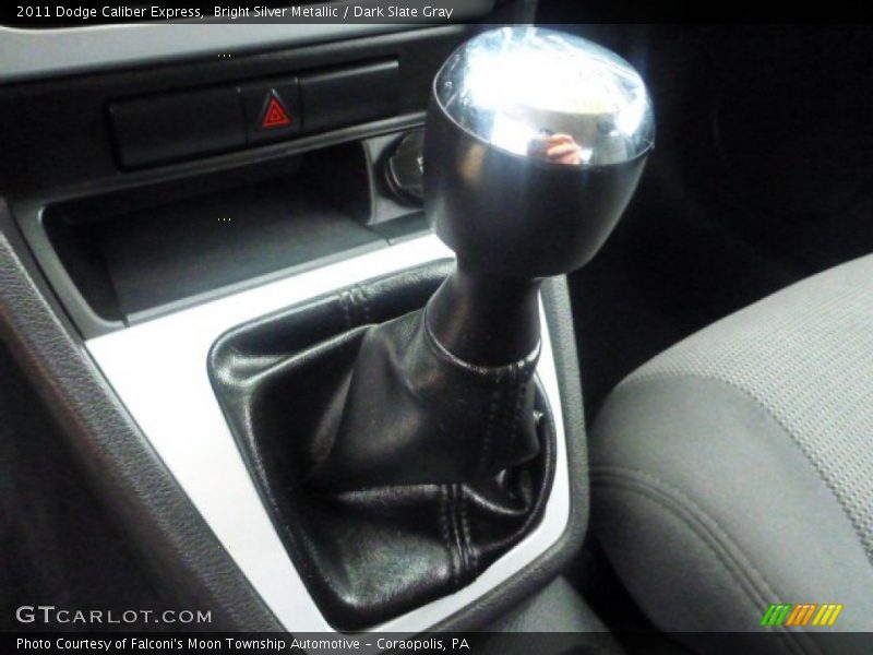 Bright Silver Metallic / Dark Slate Gray 2011 Dodge Caliber Express