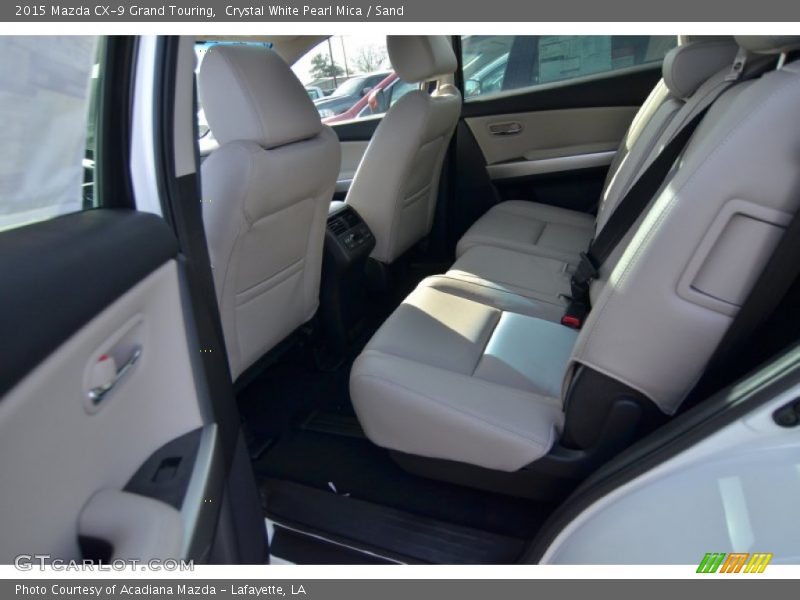 Rear Seat of 2015 CX-9 Grand Touring