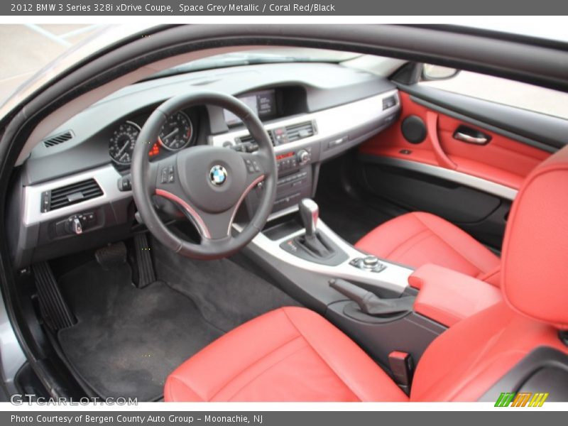  2012 3 Series 328i xDrive Coupe Coral Red/Black Interior
