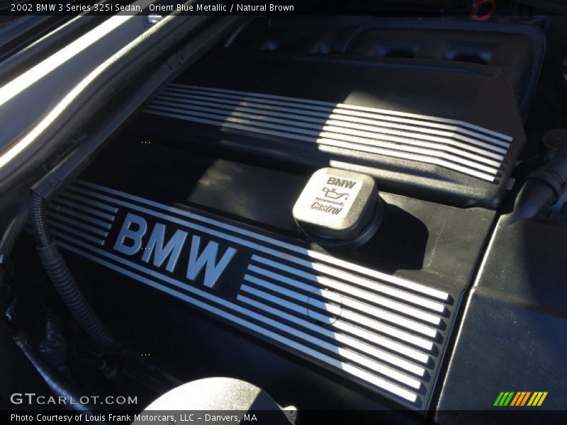 Orient Blue Metallic / Natural Brown 2002 BMW 3 Series 325i Sedan