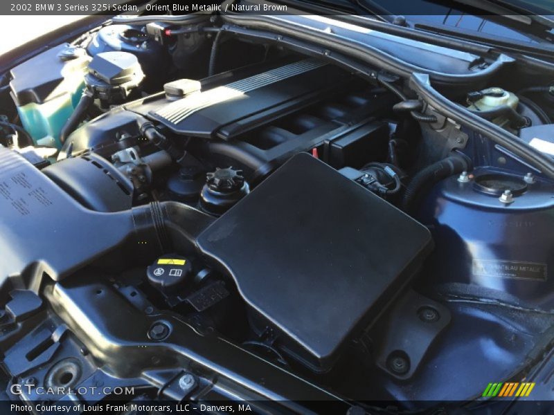 Orient Blue Metallic / Natural Brown 2002 BMW 3 Series 325i Sedan