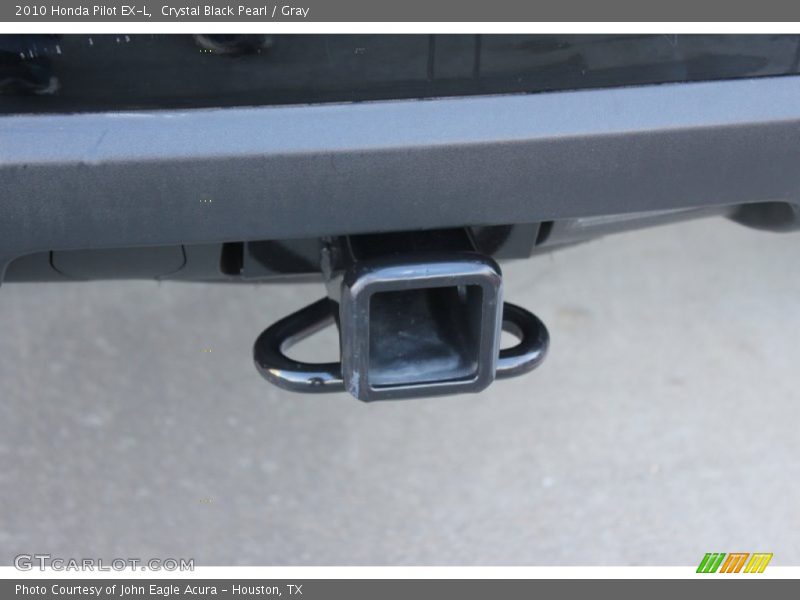 Crystal Black Pearl / Gray 2010 Honda Pilot EX-L