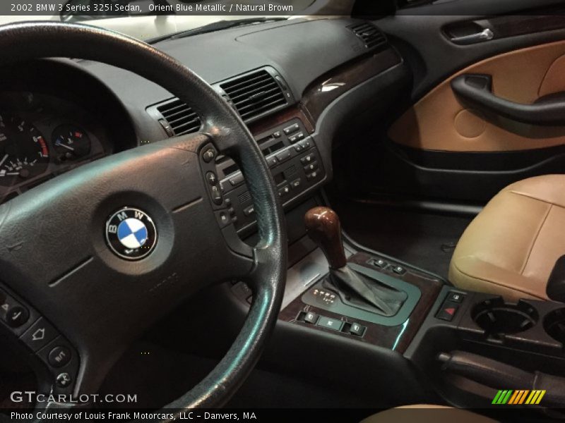 Orient Blue Metallic / Natural Brown 2002 BMW 3 Series 325i Sedan