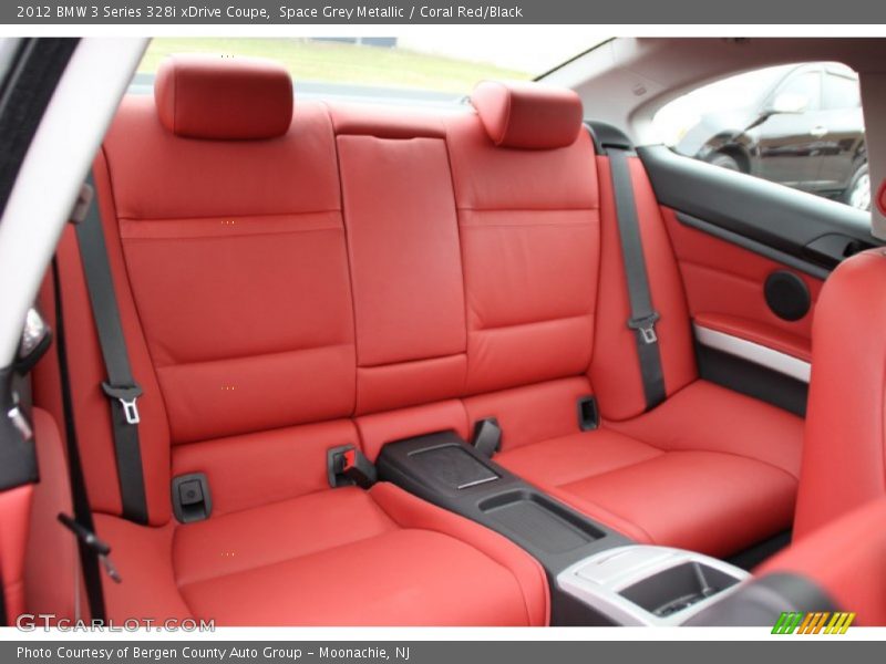 Rear Seat of 2012 3 Series 328i xDrive Coupe