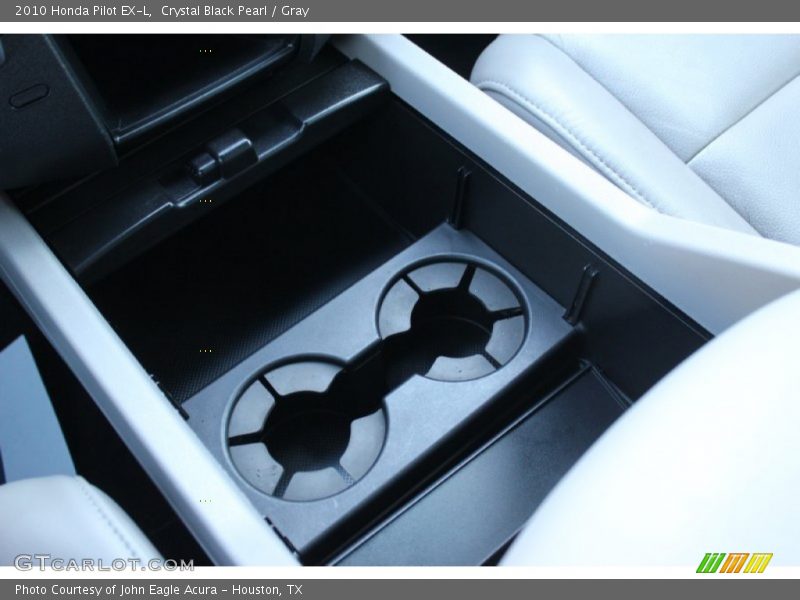 Crystal Black Pearl / Gray 2010 Honda Pilot EX-L