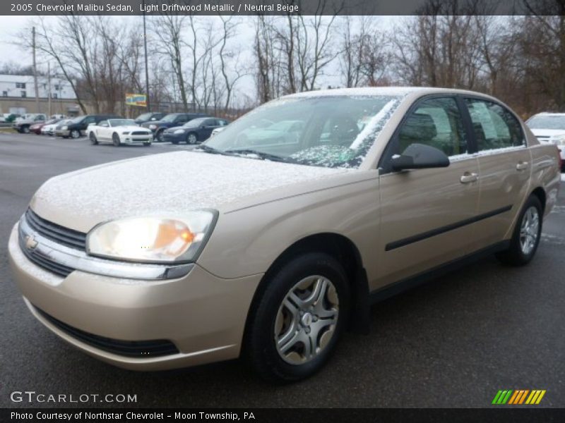 Light Driftwood Metallic / Neutral Beige 2005 Chevrolet Malibu Sedan