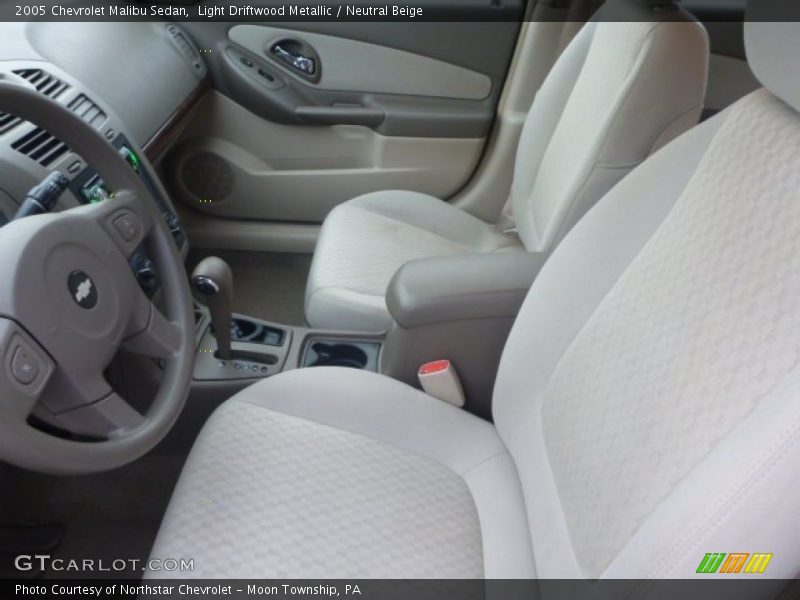 Light Driftwood Metallic / Neutral Beige 2005 Chevrolet Malibu Sedan