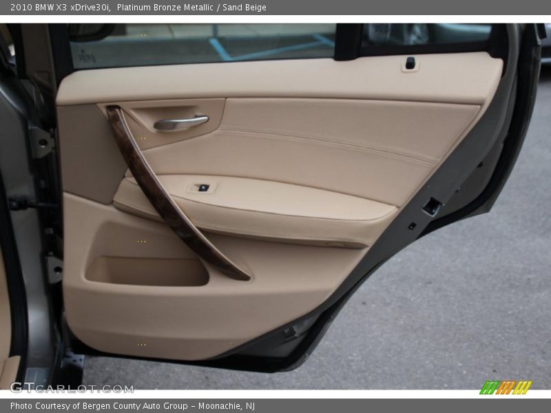 Platinum Bronze Metallic / Sand Beige 2010 BMW X3 xDrive30i