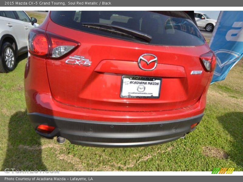 Soul Red Metallic / Black 2015 Mazda CX-5 Grand Touring