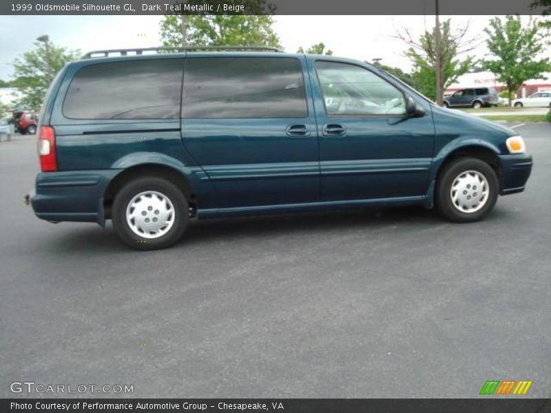 Dark Teal Metallic / Beige 1999 Oldsmobile Silhouette GL
