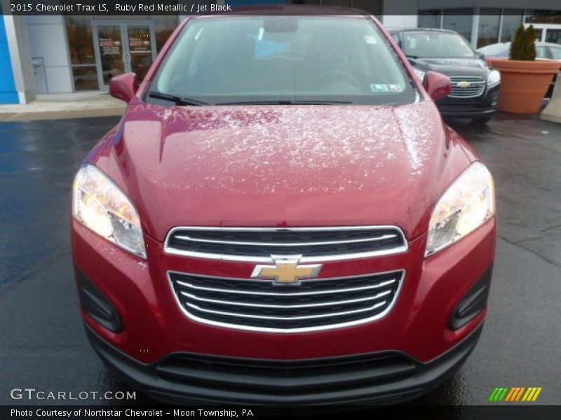 Ruby Red Metallic / Jet Black 2015 Chevrolet Trax LS
