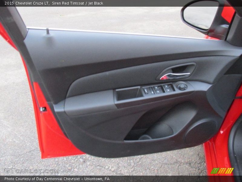 Siren Red Tintcoat / Jet Black 2015 Chevrolet Cruze LT
