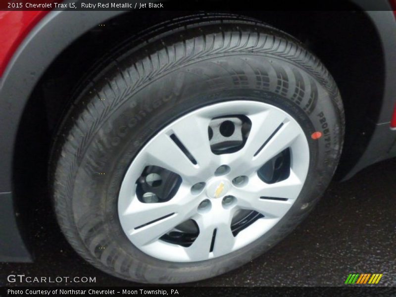 Ruby Red Metallic / Jet Black 2015 Chevrolet Trax LS