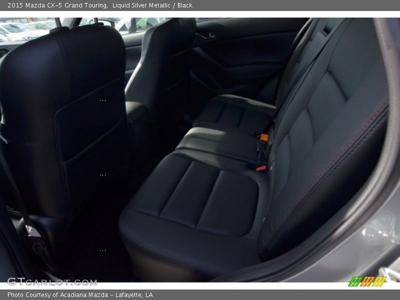 Liquid Silver Metallic / Black 2015 Mazda CX-5 Grand Touring