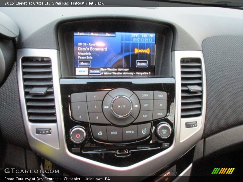 Siren Red Tintcoat / Jet Black 2015 Chevrolet Cruze LT