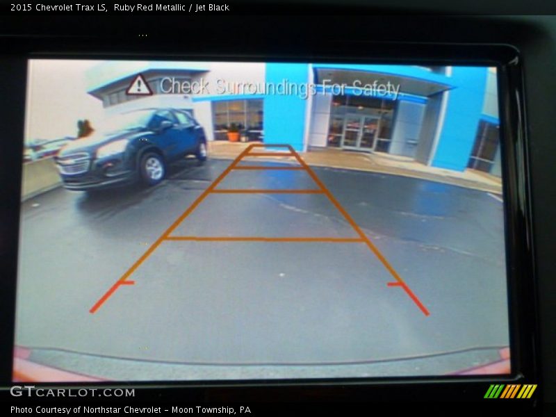 Ruby Red Metallic / Jet Black 2015 Chevrolet Trax LS