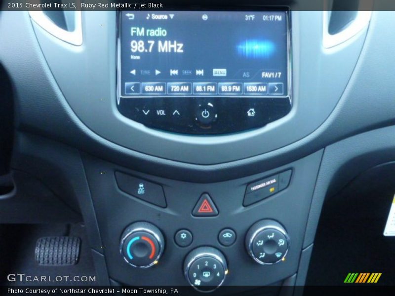 Controls of 2015 Trax LS