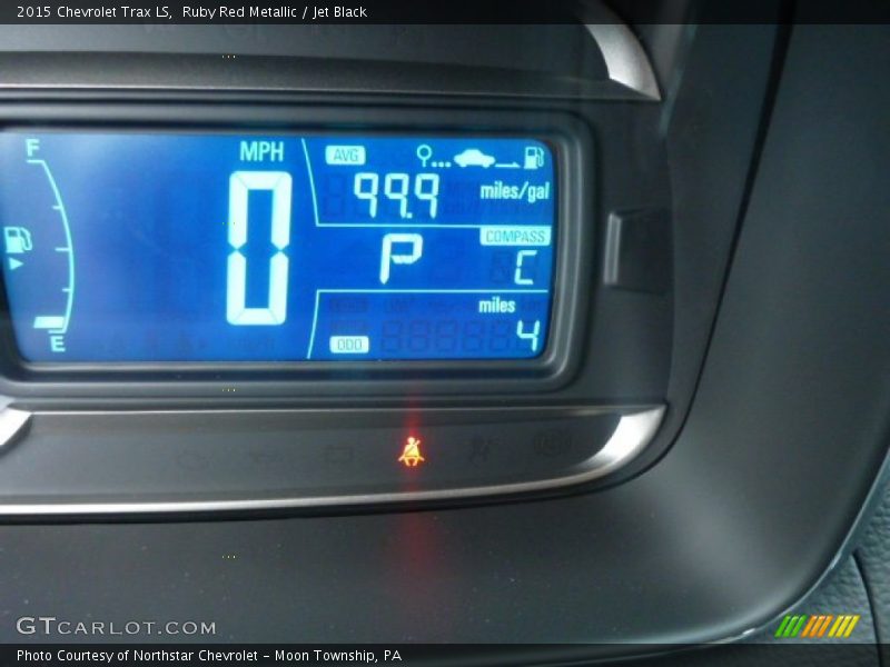 Ruby Red Metallic / Jet Black 2015 Chevrolet Trax LS