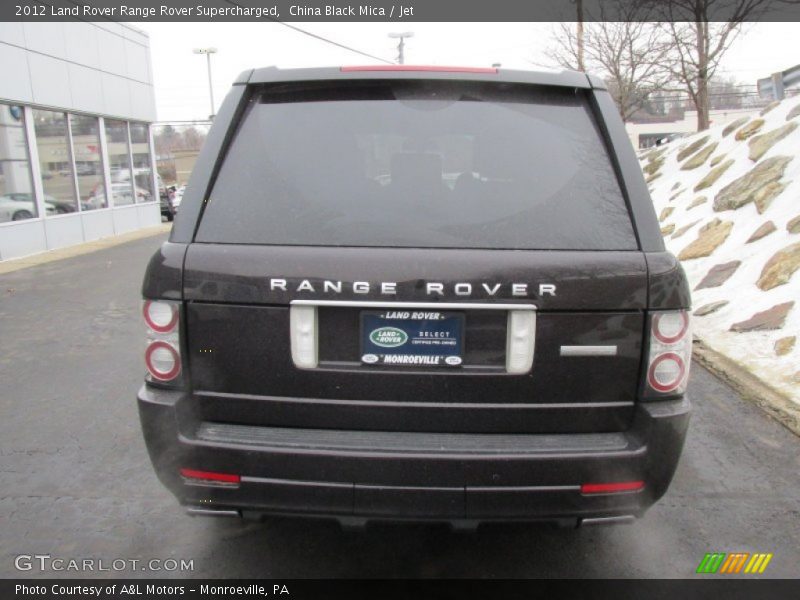 China Black Mica / Jet 2012 Land Rover Range Rover Supercharged