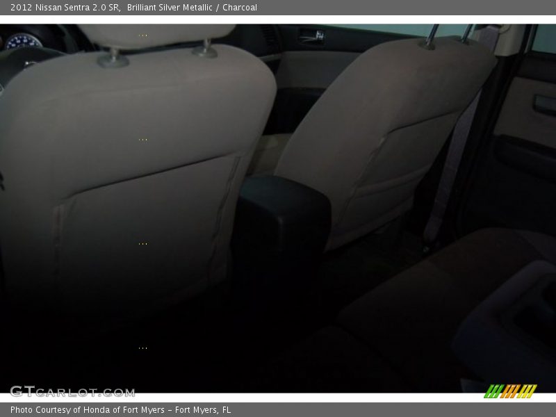 Brilliant Silver Metallic / Charcoal 2012 Nissan Sentra 2.0 SR