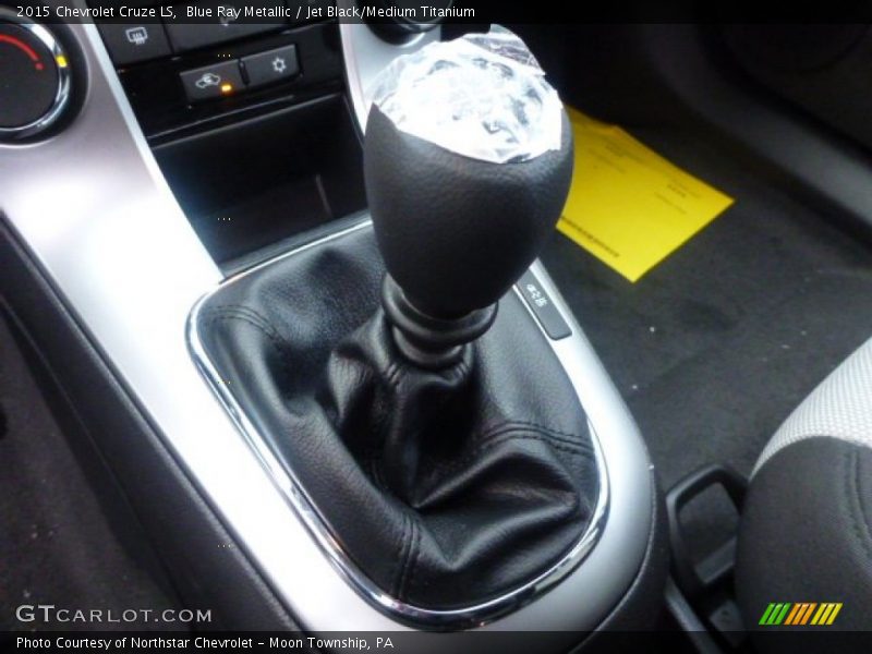 Blue Ray Metallic / Jet Black/Medium Titanium 2015 Chevrolet Cruze LS