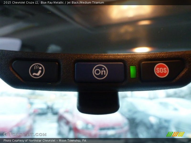 Blue Ray Metallic / Jet Black/Medium Titanium 2015 Chevrolet Cruze LS