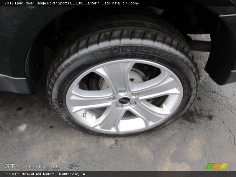 Santorini Black Metallic / Ebony 2012 Land Rover Range Rover Sport HSE LUX