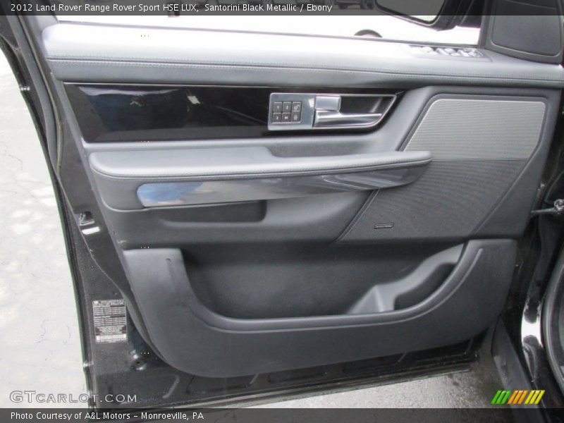Santorini Black Metallic / Ebony 2012 Land Rover Range Rover Sport HSE LUX
