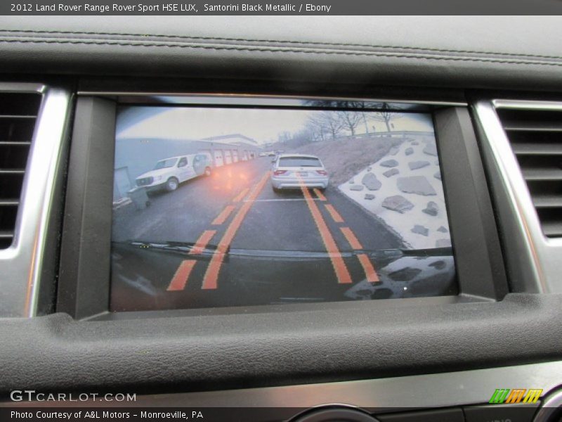 Santorini Black Metallic / Ebony 2012 Land Rover Range Rover Sport HSE LUX