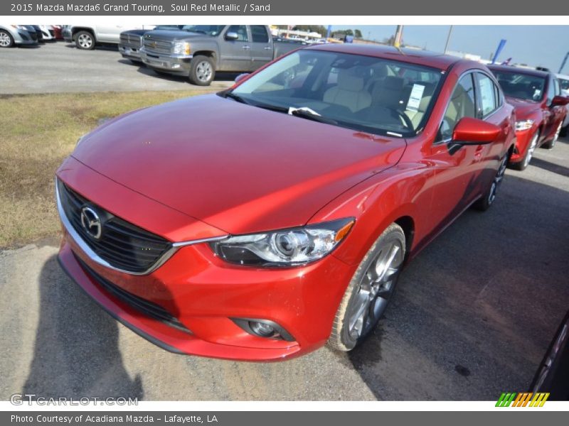 Soul Red Metallic / Sand 2015 Mazda Mazda6 Grand Touring