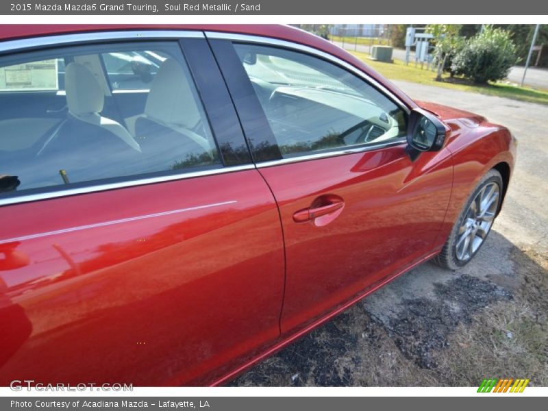 Soul Red Metallic / Sand 2015 Mazda Mazda6 Grand Touring