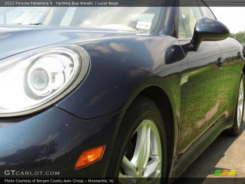 Yachting Blue Metallic / Luxor Beige 2012 Porsche Panamera 4