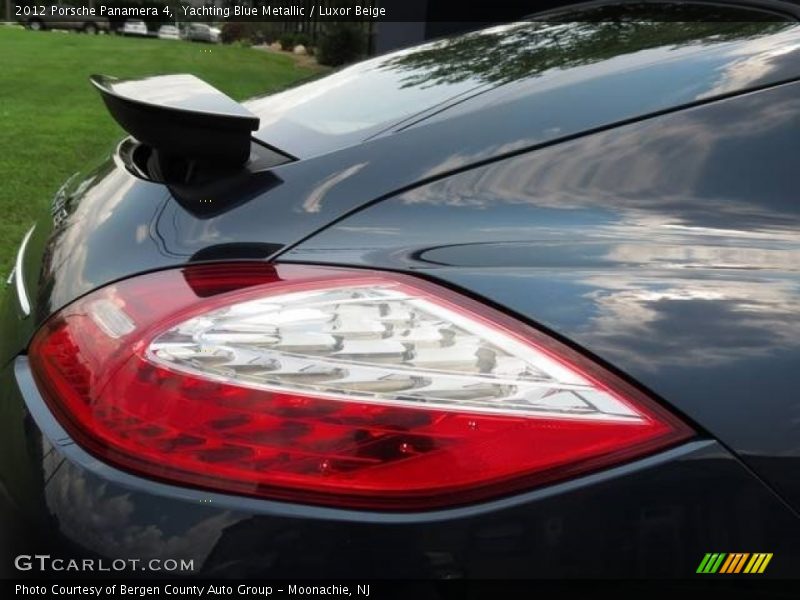 Yachting Blue Metallic / Luxor Beige 2012 Porsche Panamera 4