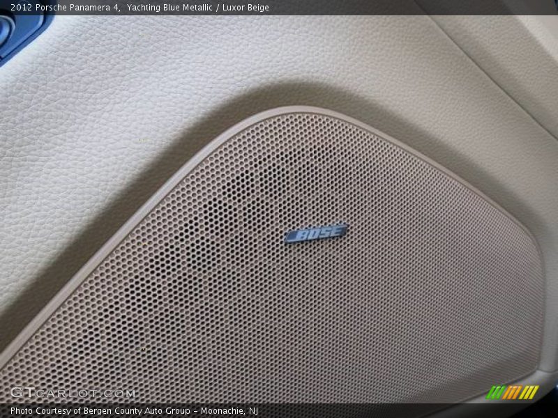 Yachting Blue Metallic / Luxor Beige 2012 Porsche Panamera 4