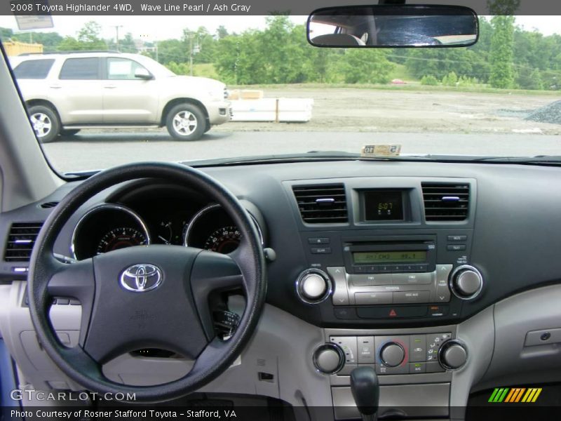 Wave Line Pearl / Ash Gray 2008 Toyota Highlander 4WD