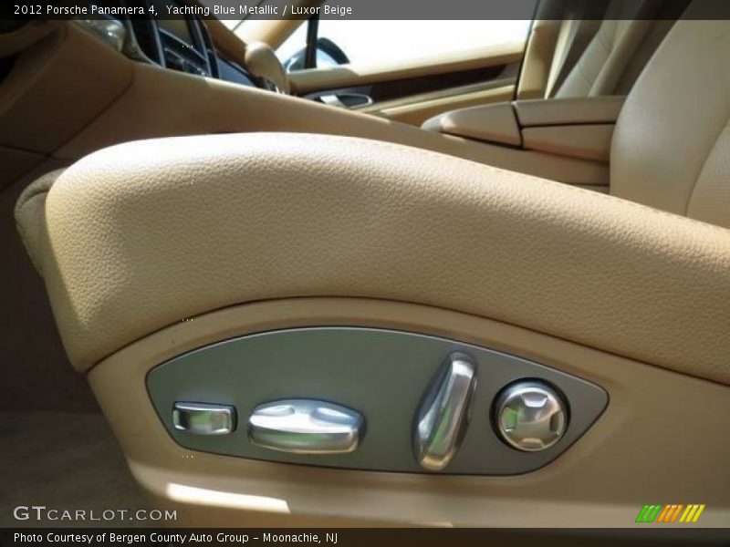 Yachting Blue Metallic / Luxor Beige 2012 Porsche Panamera 4