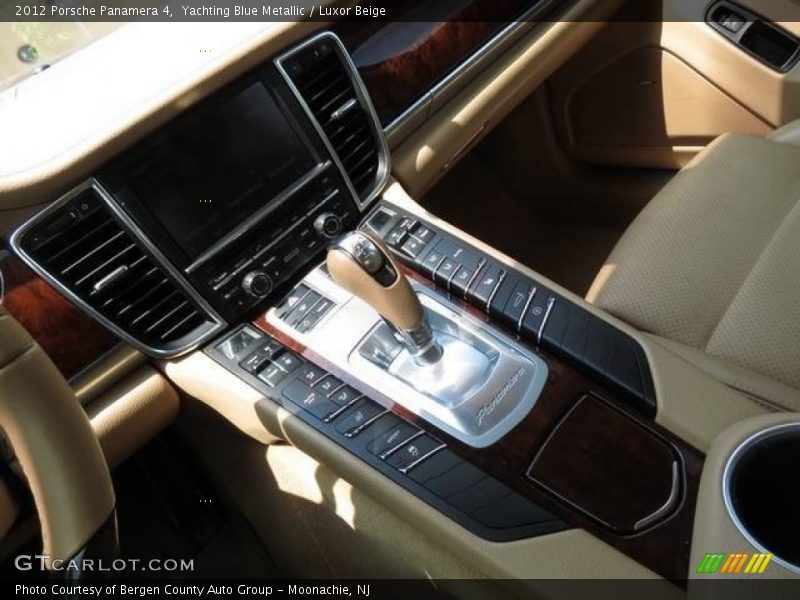 Yachting Blue Metallic / Luxor Beige 2012 Porsche Panamera 4