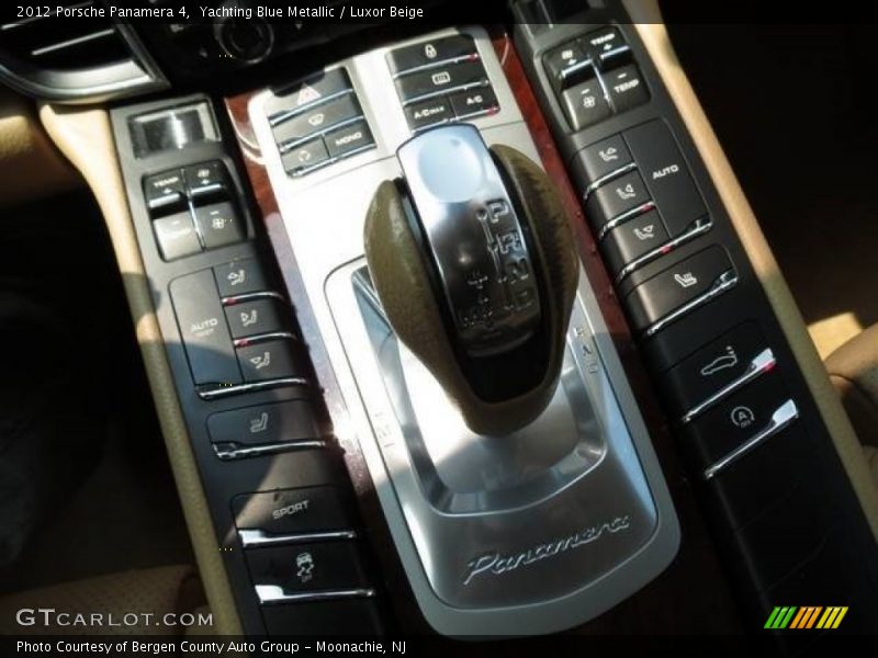 Yachting Blue Metallic / Luxor Beige 2012 Porsche Panamera 4