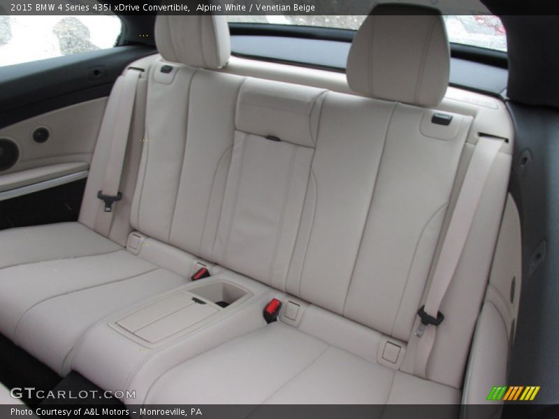 Rear Seat of 2015 4 Series 435i xDrive Convertible