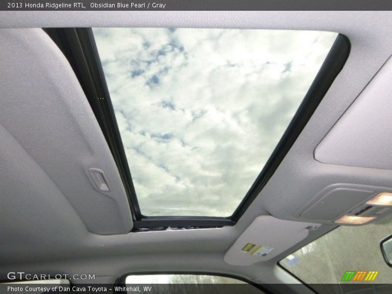 Obsidian Blue Pearl / Gray 2013 Honda Ridgeline RTL