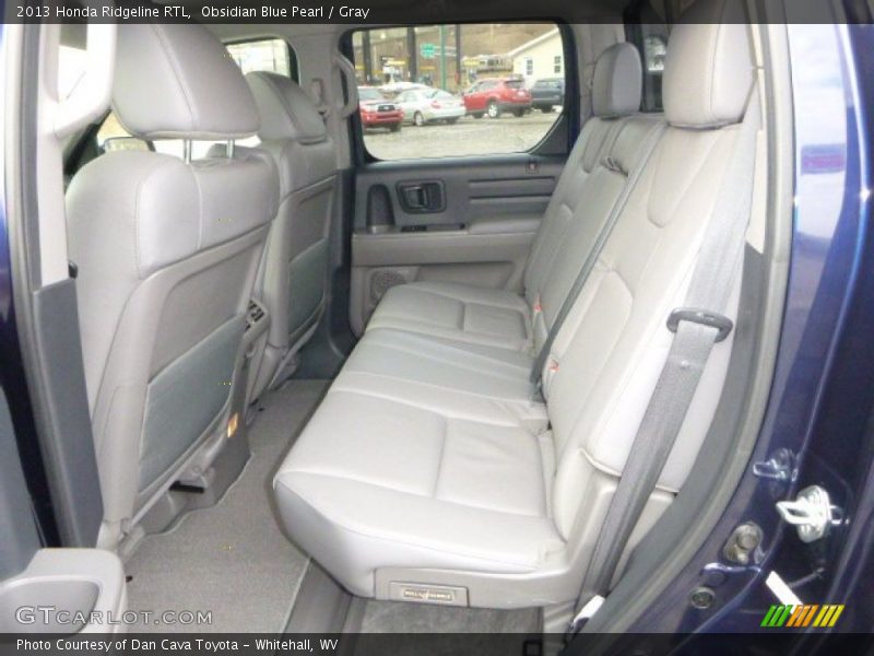 Obsidian Blue Pearl / Gray 2013 Honda Ridgeline RTL
