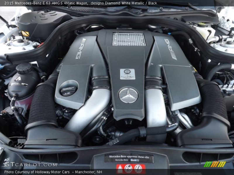  2015 E 63 AMG S 4Matic Wagon Engine - 5.5 Liter AMG DI biturbo DOHC 32-Valve VVT V8