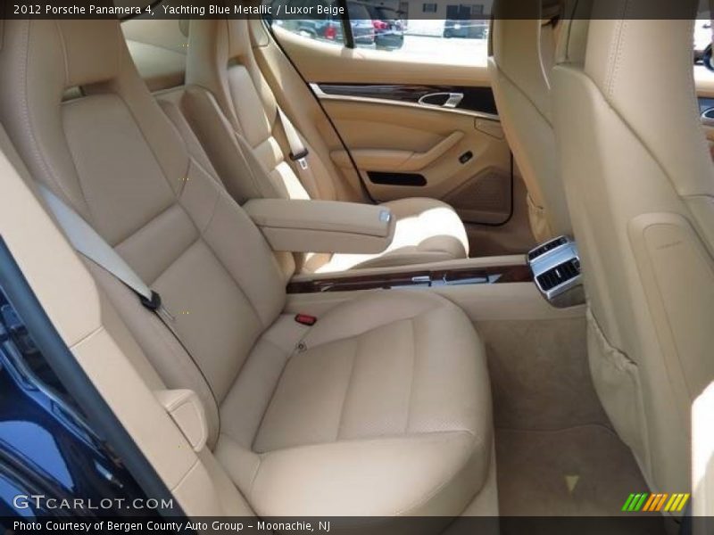 Yachting Blue Metallic / Luxor Beige 2012 Porsche Panamera 4