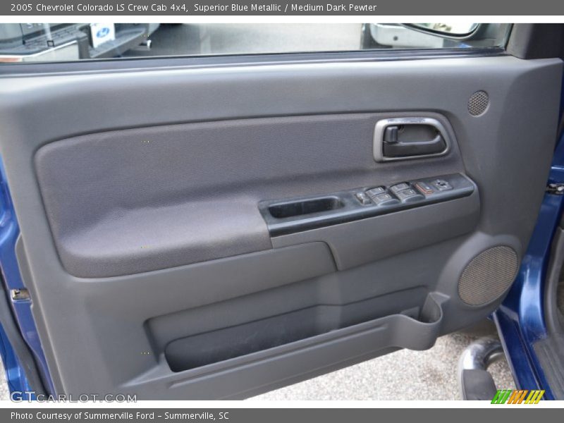 Superior Blue Metallic / Medium Dark Pewter 2005 Chevrolet Colorado LS Crew Cab 4x4